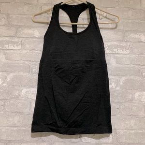 Lululemon Active Black Bra Yoga Tank Top Running